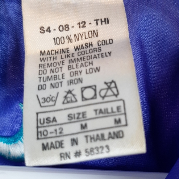 Vintage Nike Lady Foot Locker Windbreaker Track Jacket Size Medium 10-12 - Picture 14 of 16